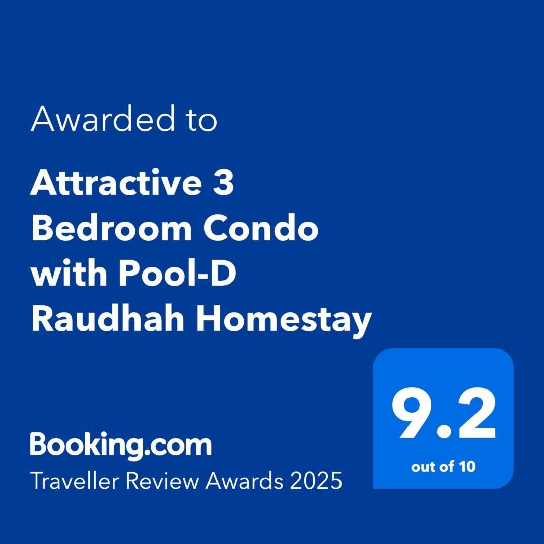 Attractive 3 Bedroom Condo With Pool-D Raudhah Homestay Kajang Exteriör bild